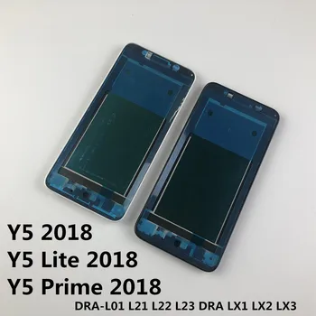 Pentru Huawei Y5 Lite 2018/Y5 Prim-2018/Y5 2018 LCD Carcasa Fata Rama Mijloc Cadru Masca Șasiu
