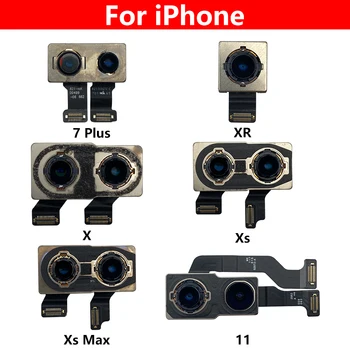 Pentru Iphone X XR XS Max 7 Plus / Pentru IPhone 11 12 Pro Max Spate aparat de Fotografiat din Spate Principal Obiectiv Cablu Flex Camera