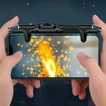 Pentru PUBG Joc Joystick-ul Declanșator Pentru iPhone, Android Telefon Gamepad Mobil Declanșa Patru Echipamentul Mobil de Control Scurt Apăsați pe Trăgaci