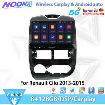 Pentru Renault Clio 2013-2015 Tesla Ecran Radio Auto Cu DVD Video Receptor Bluetooth Auto, Playere Multimedia 2 DIN Android