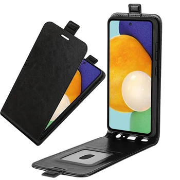 Pentru Samsung Galaxy A13 4G Caz Flip din Piele, huse Pentru Samsung Galaxy A13 4G Verticale Portofel din Piele Acoperi Caz Cu Slot pentru Card