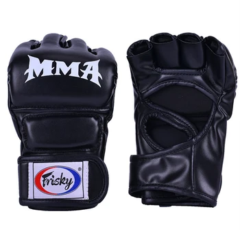 Perfeclan Formare Izbitoare Jumătate Degetul Mănuși MMA Arte Martiale Mixte Mănuși de Box, Mănuși de Fitness Accesorii de Sport Stantare