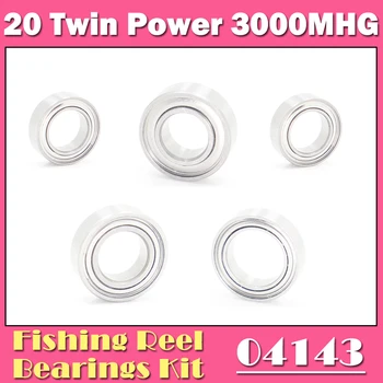 Pescuit Rolă Rulmenți cu Bile din Oțel Inoxidabil Kit Pentru Shimano 20 Twin Putere 3000MHG 04143 Rolele Rulmentului Kituri
