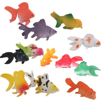 Plastic Artificial Carasi Animale de Jucărie 12buc Colorate Carasi Model Kituri de constructie Jucarii Consumabile Accesorii Cadouri Creative