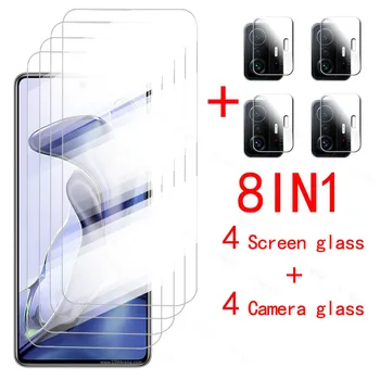 Plin de Acoperire Ecran de Sticlă Mi 11T Temperat Protector de Sticlă Pentru Xiaomi 11T Pro aparat de Fotografiat Lentilă de Sticlă de Protecție Xiami 11 T Pro 6.67 Film