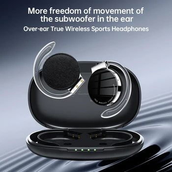 Pnamarci Brand de Înaltă Calitate, TWS Adevărat Wireless Sport Ureche-montat setul cu Cască Bluetooth de Reducere a Zgomotului 5.2 Binaurale Latență Scăzută