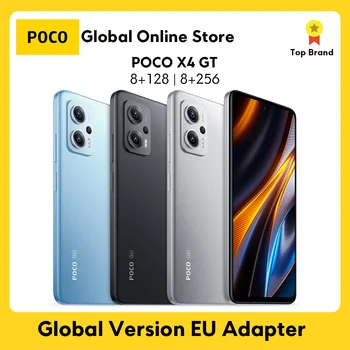 POCO X4 GT 5G Versiune Globală de Smartphone-128GB/256GB Dimensity 8100 144Hz DynamicSwitch Display 64MP Triplă Camera 67W de Încărcare