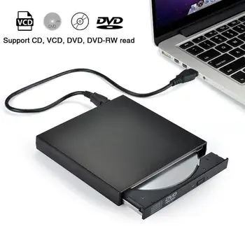 Portabil Usb Extern Dvd Cd Rw Disc Burner Combo Drive Reader Pentru Windows 98/8/10 Laptop Pc Cd Burner Pentru Desktop Laptop
