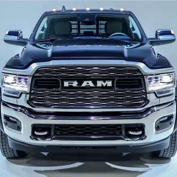 Potrivit pentru Dodge RAM 1500 în rețea logo-ul auto Ram pickup eticheta ABS modificat noul RAM în grila grila logo-ul