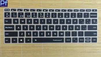 Powforward alfabet spaniolă Pentru Xiaomi Mi Notebook Aer 12 13 15 12.5 13.5 15.6 Pro Tastatura Laptop Protector autocolante acoperi