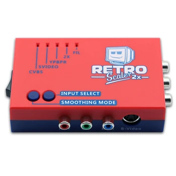 RetroScaler2x O/V compatibil HDMI Converter și Linie-dublor pentru Retro Console de jocuri PS2/N64/NES/Dreamcast/Saturn