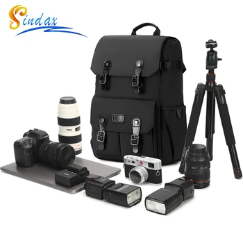 Rezistent la apa de Fotografie Camera Rucsac Geanta Trepied Caz Obiectiv pentru Nikon/Canon/Sony SLR Accesorii se Potrivesc pentru 15.6 inch Laptop