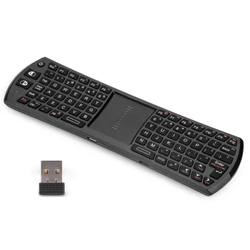 Rii K24T 2.4 GHz Mini Tastatura Wireless Telecomanda cu Touchpad-ul Cu USB baterie Reîncărcabilă Li-ion Baterie Pentru Android TV Box