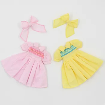 Roz&galben lui blyth rochie potrivita pentru 1/6 blyth papusa 30cm mare păpușă de GHEAȚĂ Bjd DIY jucărie de moda accessiories