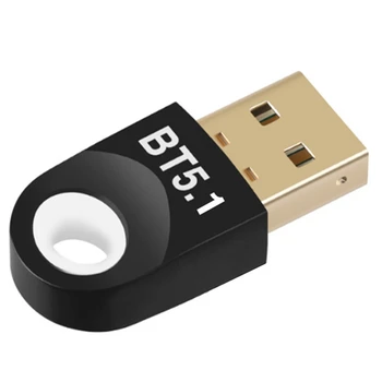 RTL8761B USB Bluetooth Adaptor 5.1, Driver-Free Audio Receptor-Transmițător, Potrivit Pentru Calculator, Imprimantă, Căști