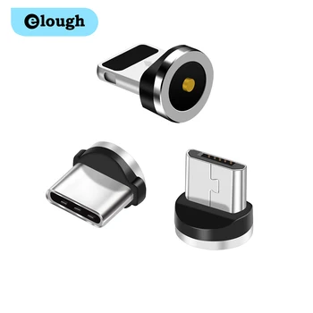 Runda Magnetic Conectați Cablul Micro USB de Tip C C Prize de Încărcare Rapidă Telefon Microusb Type-C, Magnet Incarcator de Priza Pentru iPhone XR Adaptor