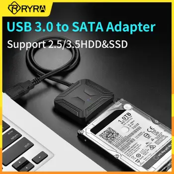 RYRA USB 3.0 2.0 SATA 3 Converter USB3.0 Hard Disk Cablu Pentru Samsung, Seagate, WD 3.5/2.5 Inch HDD Extern SSD Adaptor