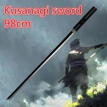 Sabia Kusanagi plover lama Nin Cosplay Anime, Sasuke Sabie 1:1 de Arme de Recuzită de Joc de Rol Armă PU 95cm Model Decora