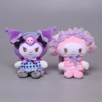 Sanrio Kawali Kuromi Hello Kitty Melodia Mea Cinnamoroll Pernă de Pluș Jucării de Pluș Umplute Papusa pentru Copii cadouri