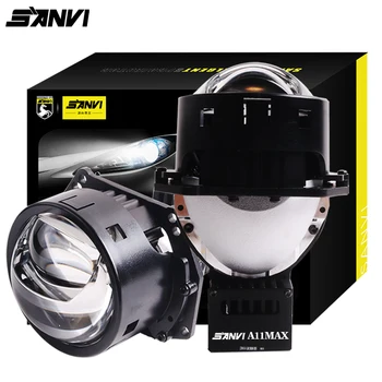 SANVI A11Max 70W Hiperboloid Bi Lentile LED Pentru Faruri Auto Far Proiector Kit Hella G5 3R Biled Proiector 3inch LHD RHD