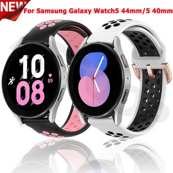 Silicon Inteligent Ceas Sport Banda 20mm Pentru Samsung Galaxy Watch5/4 40mm 44mm/5 Pro 45mm/3 41mm/Curele Correa Brățări Accesorii