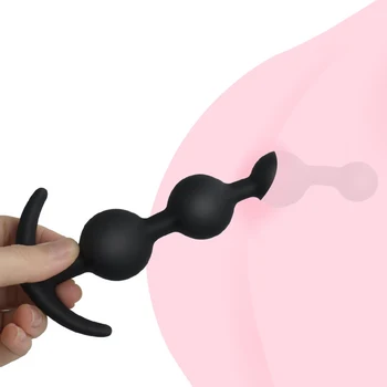 Silicon Jucarii Anale Bile Vaginale Vibrator pentru Adulti Jucarii Sex Anal Margele Erotice Adulti Produse