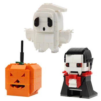 Singur Halloween Fericit Scena Dovleac Fantoma Vampir Model Blocuri Cadouri MOC Cărămizi Truse de Jucarii pentru Copii magazin de Suveniruri