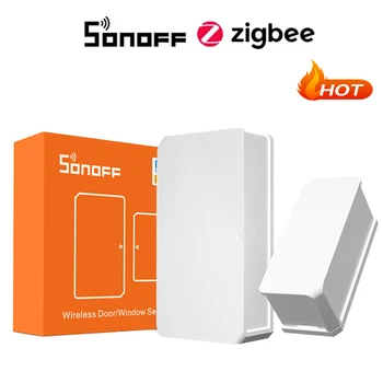 SONOFF SNZB-04 ZigBee Inteligent DIY Fereastra Senzor de Usa,Notificare prin eWeLink APP,de Acasă de Securitate,SONOFF ZBBridge Necesare