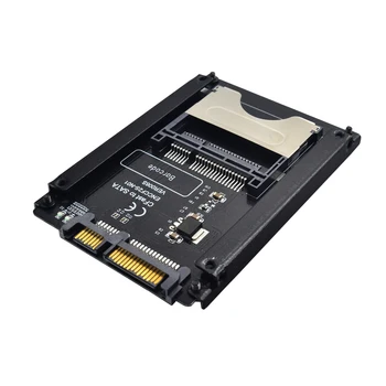 SP Black Metal Caz card cfast pentru 2.5 SATA 6Gb/s, adaptor de card cu cabina de adaptor de Priza cu shell support cfast 64GB 128GB