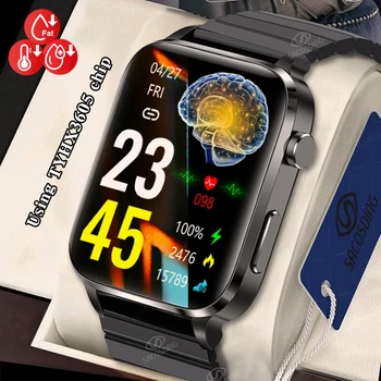 Sport Nou Ceas Inteligent Bărbați Sangao Laser Sănătate Rata De Inima Tensiunea De Fitness Ceas Termometru Smartwatch Pentru Xiaomi+Cadou