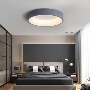Subțire Dormitor Lampă de Plafon Led 22W Minimalist Modern, Camera de zi Studiu de luat Masa, Balcon Cameră Lămpi