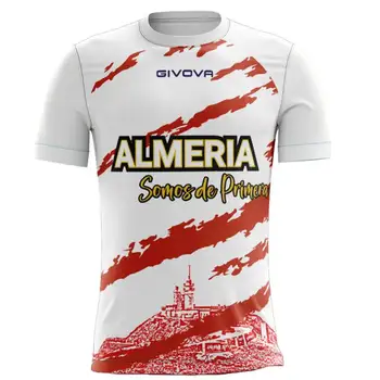 T-shirt ALMERIA prima divizie T-shirt de promovare 2022 moda barbati sport de sex masculin de sex feminin copilul dimensiuni