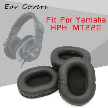 Tampoane pentru urechi Pentru Yamaha HPH-MT220 MPI MT220 Căști Tampoanele de Înlocuire Cască Ureche Pad din Piele PU Burete Spuma