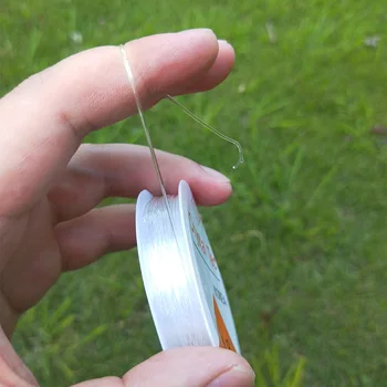 Transparent Stretch Elastic Cristal Linie ștrasuri din Mărgele Frânghie Șir Cablu/String/Fir Manual DIY Brățară&Accesorii Colier