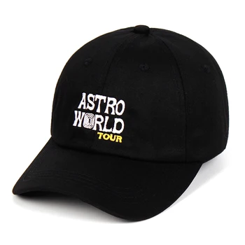 Travis Scott Concert 100% Bumbac ASTROWORLD Sepci de Baseball Unisex TUR Astroworld Tata Pălărie Capac de Înaltă Calitate, Broderie
