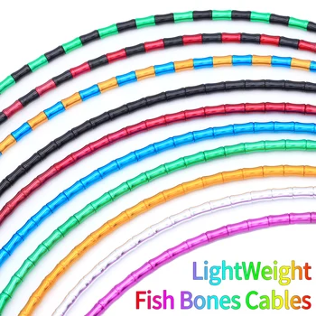 TRLREQ 1,9 Metri de biciclete de frână de locuințe pentru MTB biciclete rutier os de pește de frână schimbare prin cablu ultralight CNC frână seturi
