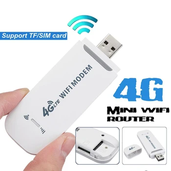 UF902 LTE Wireless Dongle USB 150Mbps cu Modem Stick Adaptor Portabil 4G Wifi Router cu SIM Card Slot Unloked Europa Africa Asia