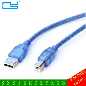 USB 2.0 Tip a Male B Male Printer Cablu Cablu cablu Scurt pentru Imprimanta HUB USB Hard-disk cartuș de 25cm 1,8 m 6ft 3m 5m 15ft