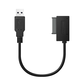 USB 3.0 Pentru Mini Sata II 7+6 13Pin Adaptor Cablu Convertor Pentru Laptop, CD-uri DVD-ROM Slimline cu Mașina