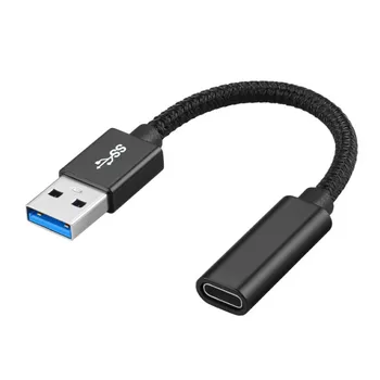USB3.1 Tip-C de sex Feminin să USB3.0 Masculin Adaptor Cablu pe o Singură Față 10Gbps Gen2 Convoter Pentru Macbook Oculus Quest Link-ul de Calculator PC