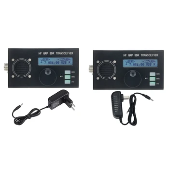 USDX QCX Să SSB HF Transceiver QRP DST Transceiver 8-Band, 5W DSP DST Radio Construi În Baterie Difuzor Microfon