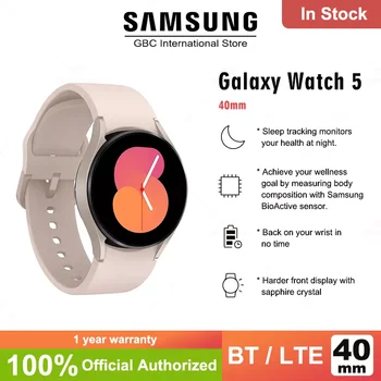 Versiune globală Samsung Galaxy Watch 5 40mm R900 Smartwatch 1.2