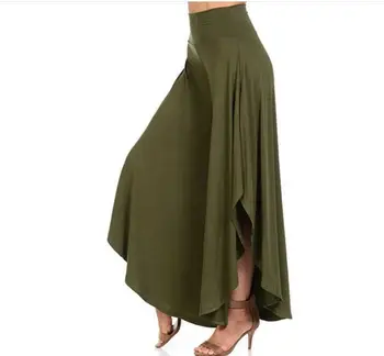 Vintage Elegant Neregulate Volane Largi Picior Pantaloni Femei De Înaltă Talie Pantaloni Cutat Femme Liber Casual Pantaloni Streetwear
