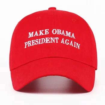 VORON 2017 nou Face Obama Presedinte din Nou Tata Pălărie bărbați femei Bumbac Șapcă de Baseball Nestructurate Nou - Roșu
