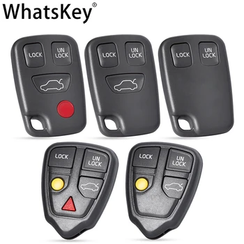 WhatsKey 2/3 Butoane Telecomanda Cheie Auto Shell Caz Acoperire Pentru Volvo S40 S60 S70 S80 V40 V70 C70 XC90 XC70 Înlocuirea Auto-Cheie Cazul