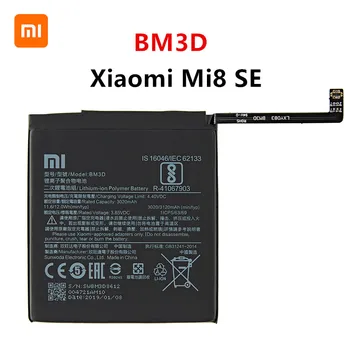 Xiao km 100% Orginal BM3D 3020mAh Baterie Pentru Xiaomi Mi 8 SE Mi8 SE Mi8SE BM3D de Înaltă Calitate Telefon Înlocuire Baterii