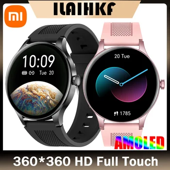 Xiaomi mi Ceas Inteligent Om 2022 Noi în Apel Memento Mesaj AMOLED 360*360 Full Touch Ecran Smartwatch Femei PK Mibro