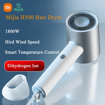 Xiaomi Mijia H500 Uscător de Păr Apa Ion de Îngrijire a Părului Portabil Uscător de Păr 1800W Uscat Rapid Inteligent de Control al Temperaturii Suflare Mașină