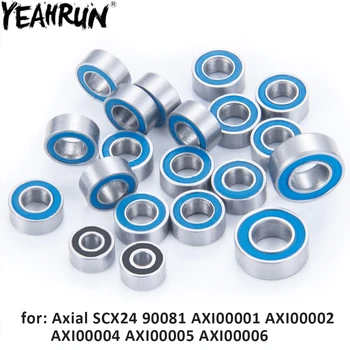 YEAHRUN 20BUC Bilă de Oțel Set Rulment pentru Axiale SCX24 90081 AXI00001 AXI00002 AXI00004 AXI00005 AXI00006 1/24 RC Șenile Mașină