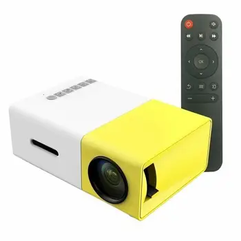YG300 1080P Home Theater Cinema Usb compatibil Hdmi AV pentru SD Mini Portabil Hd Led Proiector